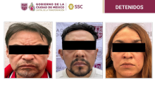 Durante la diligencia fueron localizadas seis armas cortas de fuego, 200 dosis de posible metanfetamina, 100 dosis de posible marihuana y dos teléfonos celulares. (Foto: SSC)