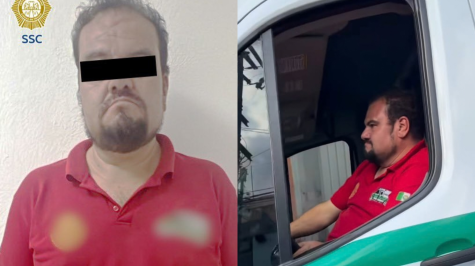 El conductor habría intentado darse a la fuga, pero fue detenido poco después por los elementos policiales. (Foto: SSC / Redes sociales)
