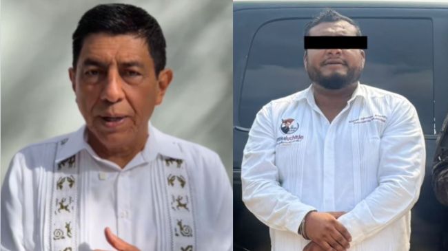 Jara busca una administración temporal para Juchitán tras detención de alcalde. (especial)