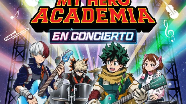 'My Hero Aademia' tendrá concierto