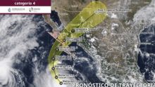 'Polo' amenaza con doble impacto mientras sus lluvias podrían llegar a EU. (especial)