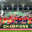 España domina el futbol; Sub 20 se lleva la Copa del Mundo Femenina. EFE España domina el futbol; Sub 20 se lleva la Copa del Mundo Femenina. EFE