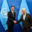 Roberto Velasco también sostuvo reuniones con sus homólogos de Rusia, Ucrania, Arabia Saudí, Canadá e India para abordar temas de cooperación, paz y seguridad internacional. (especial) Roberto Velasco también sostuvo reuniones con sus homólogos de Rusia, Ucrania, Arabia Saudí, Canadá e India para abordar temas de cooperación, paz y seguridad internacional. (especial)