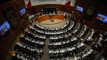 El Pleno del Senado de la República aprobó, en lo general y en lo particular por mayoría calificada, el proyecto de reforma constitucional (Foto: Cuartoscuro)