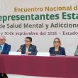 El Gobierno del Estado de México es sede del Encuentro Nacional de Representantes Estatales de Salud Mental y Adicciones 2026