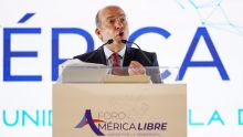 Felipe Calderón en el Foro América Libre en la Ciudad de México (Foto Cuartoscuro)