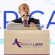 Felipe Calderón en el Foro América Libre en la Ciudad de México (Foto Cuartoscuro)