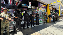 El operativo de la “Operación Limpieza” se realizó en 15 establecimientos de la Friki Plaza, Fan Center y Plaza Meave. (Foto: SSC)