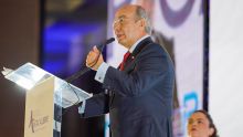 En su discurso, Calderón Hinojosa sostuvo que el país atraviesa por un periodo de régimen de partido hegemónico sin contrapesos en el Poder Judicial ni en las autoridades electorales (Foto: Cuartoscuro)