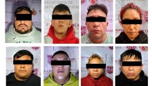 Ocho personas fueron detenidas en operativos contra el narcomenudeo en Benito Juárez y Miguel Hidalgo. (Foto: SSC)
