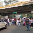La protesta se registra a la altura del Metro Juanacatlán y afecta la circulación en avenidas cercanas, con congestionamiento que se extiende hasta La Raza. (Foto: SSC)