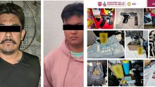 Caen dos en operativo contra robo de motos y narcomenudeo en CDMX