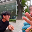 En la grabación se escucha al sujeto pedirle en inglés que dejara de hablar en español. (Foto: Captura de pantalla) En la grabación se escucha al sujeto pedirle en inglés que dejara de hablar en español. (Foto: Captura de pantalla)