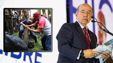 La estatua ya se encontraba en el suelo desde julio de 2025, cuando un árbol cayó sobre ella. (Cuartoscuro) La estatua ya se encontraba en el suelo desde julio de 2025, cuando un árbol cayó sobre ella. (Cuartoscuro)