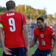 Harry Kane y Bukayo Saka marcaron doblete en la mayor derrota oficial sufrida por Croacia en su historia. Harry Kane y Bukayo Saka marcaron doblete en la mayor derrota oficial sufrida por Croacia en su historia.