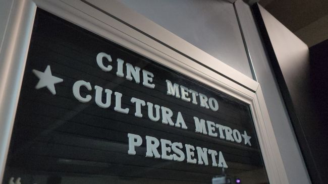 La entrada al cine es totalmente gratuida. (Foto:@MetroCDMX) La entrada al cine es totalmente gratuida. (Foto:@MetroCDMX)