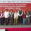 La gobernadora Delfina Gómez inauguro campaña de esterilización. La gobernadora Delfina Gómez inauguro campaña de esterilización.