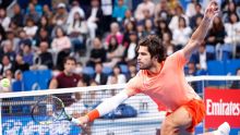 Alcaraz clasifica a la final del Abierto de Japón. EFE