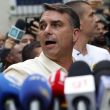 Flávio Bolsonaro augura mejores lazos con la Argentina de Milei rumbo al balotaje (Foto EFE)