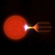 Descubren un exoplaneta renacido de su estrella muerta (Foto EFE)