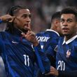 Olise marca doblete ante Bélgica. EFE