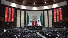 La votación concluyó con 299 votos a favor de Morena, PVEM y PT, 92 sufragios en contra del PAN, PRI y Movimiento Ciudadano (Foto: Cuartoscuro)