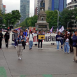 Durante la mañana-tarde de este miércoles, manifestantes partieron desde el Hemiciclo a Juárez, ubicado en la avenida del mismo nombre, con rumbo a la antigua sede de la embajada de Estados Unidos en México, esto como parte de una movilización pro Palestina. (Foto: SSC) Durante la mañana-tarde de este miércoles, manifestantes partieron desde el Hemiciclo a Juárez, ubicado en la avenida del mismo nombre, con rumbo a la antigua sede de la embajada de Estados Unidos en México, esto como parte de una movilización pro Palestina. (Foto: SSC)