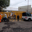 El estudiante fue trasladado a la enfermería mientras policías permanecen afuera del plantel; alumnos encapuchados exigen atención a sus demandas. (Foto: SSC) El estudiante fue trasladado a la enfermería mientras policías permanecen afuera del plantel; alumnos encapuchados exigen atención a sus demandas. (Foto: SSC)