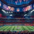 Disney+ tendrá el Super Bowl 2027. Imagen generada con IA para ilustración