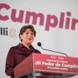 Destacó Delfina Gómez obras en valle de México Destacó Delfina Gómez obras en valle de México
