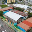 Llevan 100 arcotechos en escuelas de Coacalco
