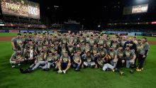 Milwaukee derrotó 3-1 a los Padres en las Divisionales. X: @Brewers