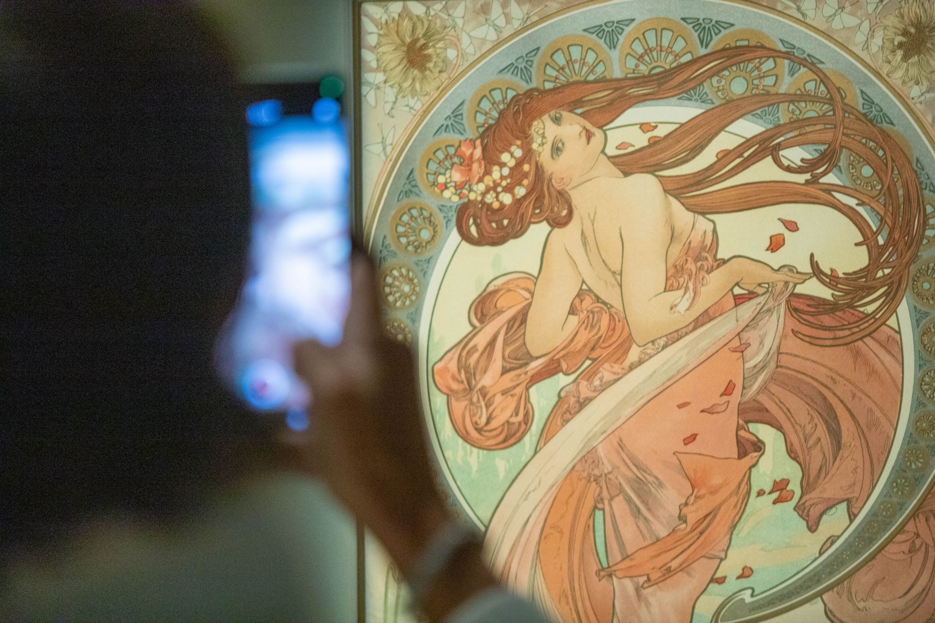 Alphonse Mucha llega al Museo Kaluz(Foto: Moisés Pablo Nava / Cuartoscuro)