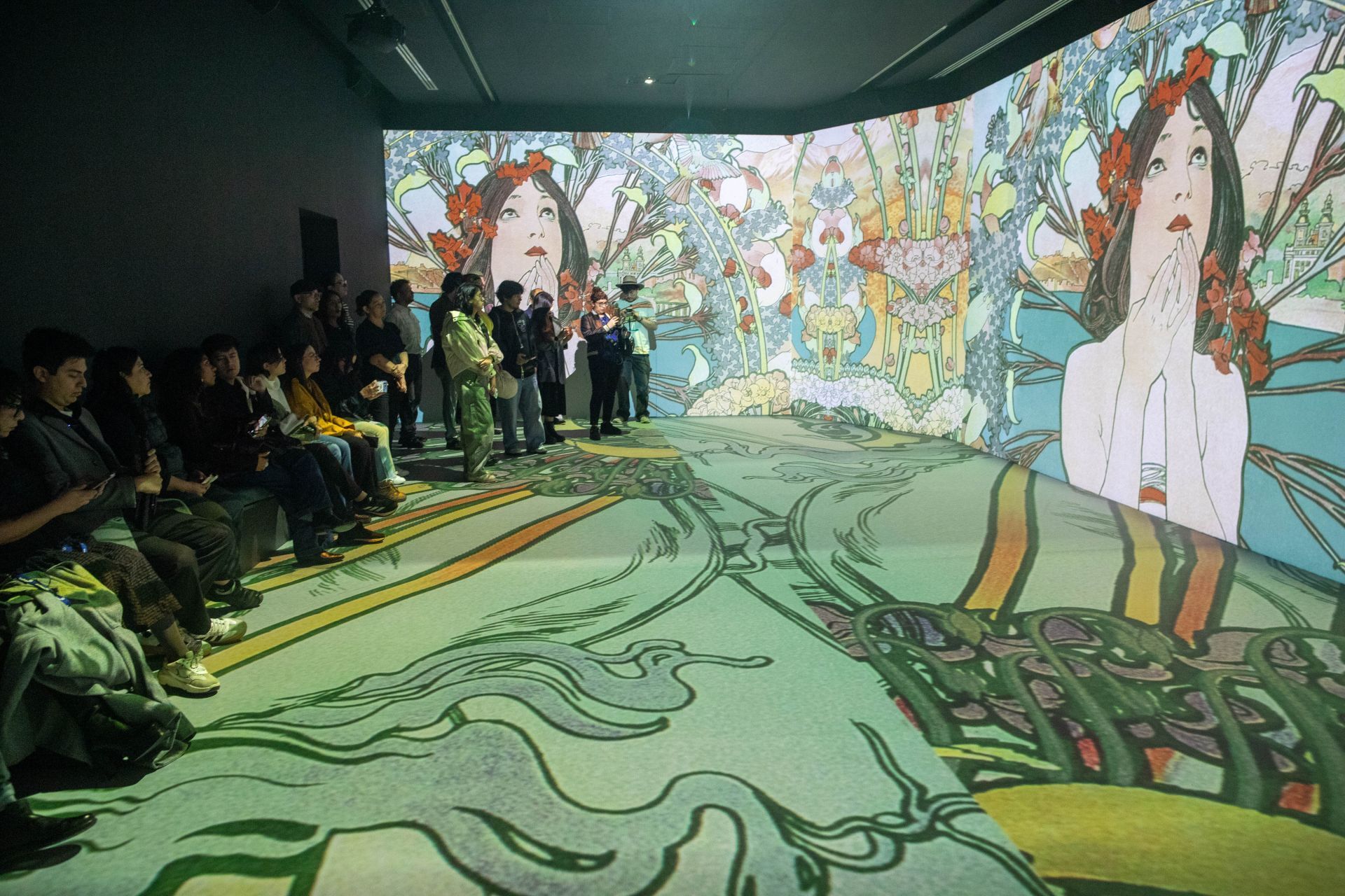 El nacimiento del estilo Mucha.  (Foto: Moisés Pablo Nava / Cuartoscuro)