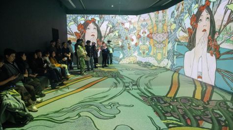 El nacimiento del estilo Mucha.  (Foto: Moisés Pablo Nava / Cuartoscuro)