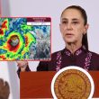 Simón registra vientos sostenidos de 240 kmh, rachas de hasta 295 kmh y oleaje de hasta ocho metros en las costas de Jalisco y Colima. (Cuartoscuro y especial)