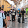 El aeropuerto capitalino pidió a los pasajeros consultar con sus aerolíneas el estatus de sus vuelos de este sábado y domingo, ante las condiciones meteorológicas en el Pacífico mexicano. (Foto: Cuartoscuro / Archivo)