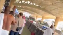El ataque de este sábado fue el segundo registrado en el aeropuerto de Riad en menos de 24 horas. (Captura de pantalla)