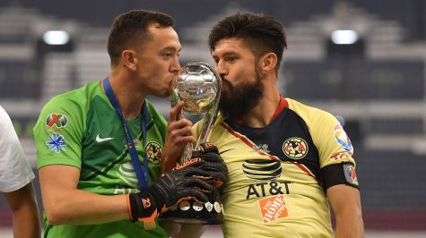 Agustín Marchesin y Oribe Peralta 2014. MexSport