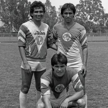 Mario Alberto Trejo, Alfredo Tena, Manuel Rodríguez en 1985. MexSport