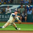 Rays cae ante Guardians en el primer partido por la serie del campeonato. X: @RaysBaseball