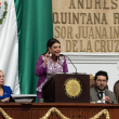 Durante su discurso, Brugada se refirió al Programa de Ordenación de la Zona Metropolitana del Valle de México (POZMVM), que ha generado cuestionamientos por sus propuestas . (Foto: Cuartoscuro)