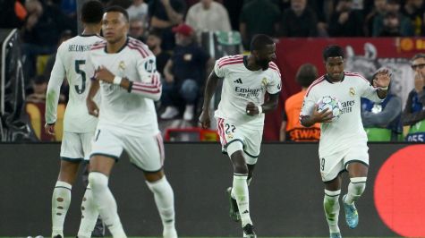 Real Madrid vence 4-1 al Sevilla. EFE Real Madrid vence 4-1 al Sevilla. EFE