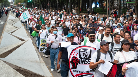 Trabajadores activos y jubilados del IMSS convocaron a una megamarcha este 21 de octubre en CDMX. Conoce la hora, salida y demandas. (Foto: Cuartoscuro) Trabajadores activos y jubilados del IMSS convocaron a una megamarcha este 21 de octubre en CDMX. Conoce la hora, salida y demandas. (Foto: Cuartoscuro)