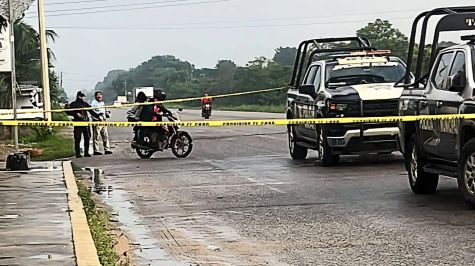 Los restos menos fueron dejados en una hielera (Foto Quadratín Tabasco) Los restos menos fueron dejados en una hielera (Foto Quadratín Tabasco)