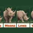 Los cuatro rinocerontes, tres hembras y un macho de entre cuatro y 15 años, deberán pasar por un periodo de cuarentena y valoración veterinaria antes de estar disponibles para el público. (Zoológico Guadalajara)