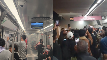 Durante la incidencia, usuarios reportaron desalojos en la estación Zaragoza, así como demoras y alta afluencia en distintos puntos del recorrido entre Pantitlán y Observatorio. (Foto: @gikhalilgik / Redes sociales )