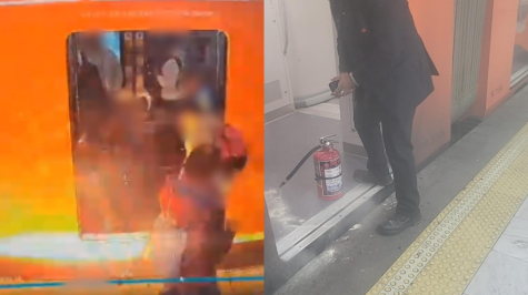 En el Metro Zaragoza, dos personas resultaron lesionadas y fueron trasladadas al hospital; el STC reporta más de 260 paraguas, bastones y muletas caídos a las vías en 2026. (Foto: @MetroCDMX)
