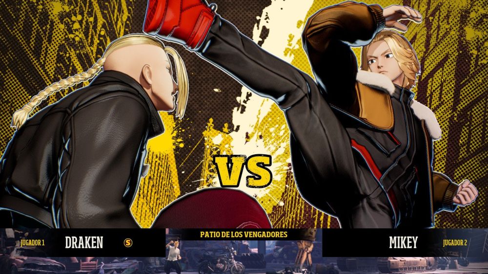 Mikey y Draken en Fatal Fury Mikey y Draken en Fatal Fury
