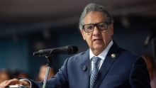 Higinio Martínez Miranda, presidente de la Mesa Directiva del Senado (Foto Cuartoscuro)